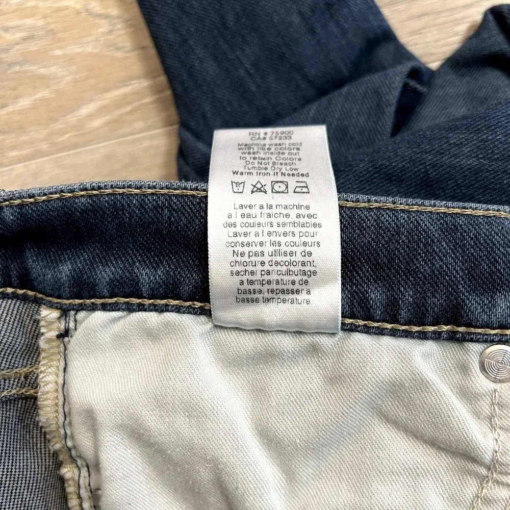 Big Star Jeans‎ Womens 29 Blue Alex Mid Rise Skinny Denim Stretch Comfort 33x31